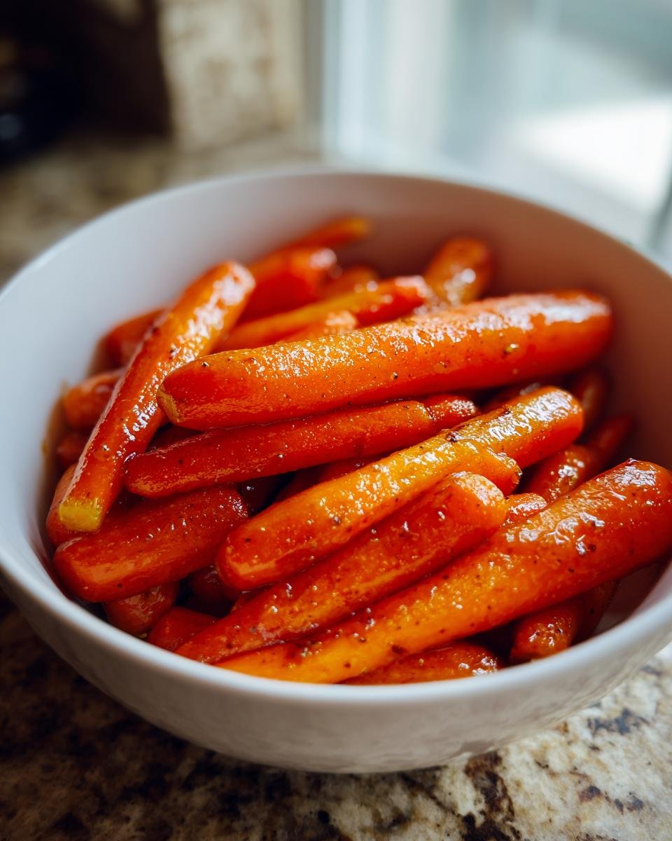 Glazed Carrots holiday Recipe - detail 1