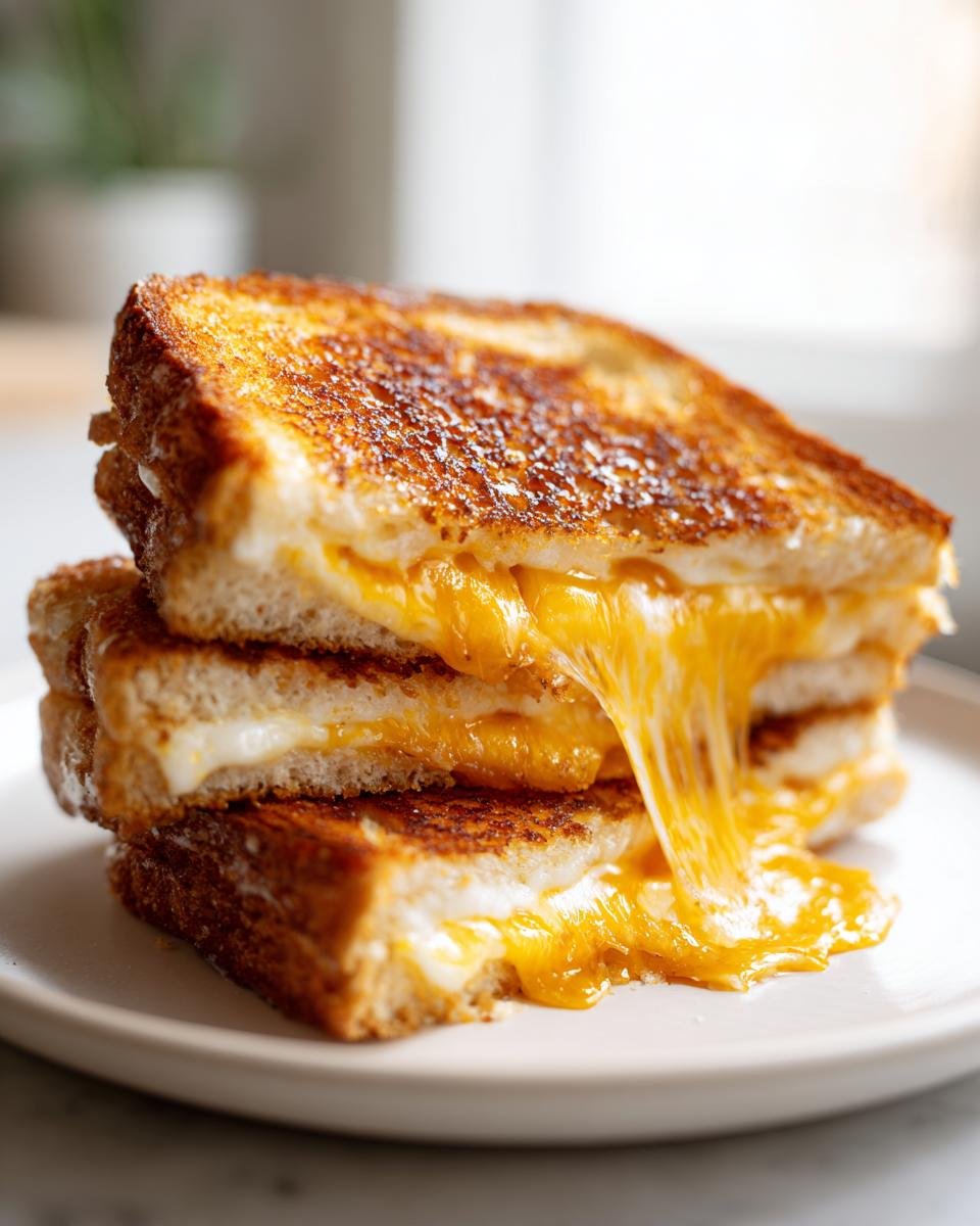 Grilled Bread Cheese – Crispy, Gooey 10-Minute Snack - detail 1