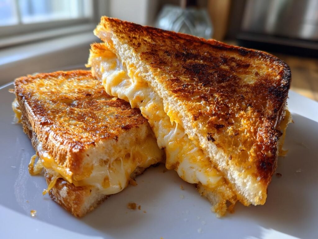 Grilled Bread Cheese – Crispy, Gooey 10-Minute Snack