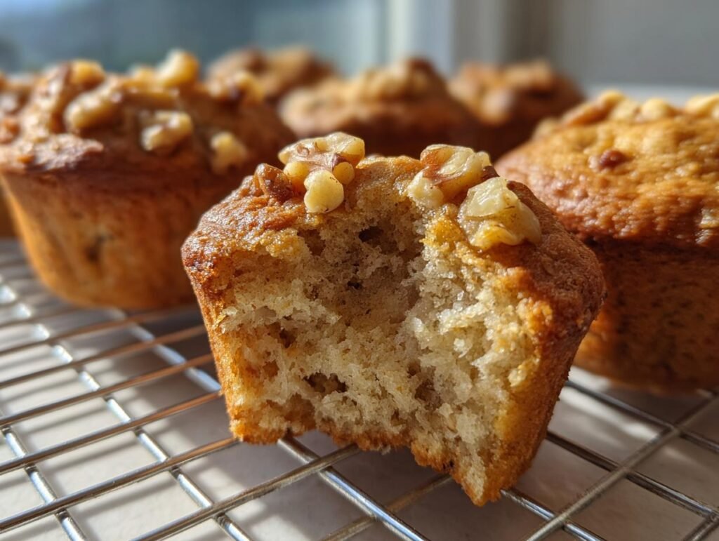 Healthy Protein Banana Muffins Moist Recipe