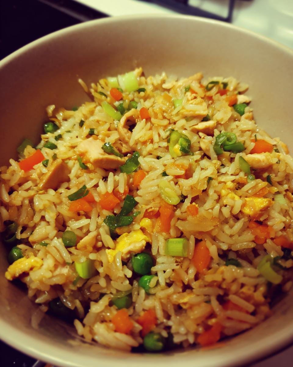 Hibachi Chicken Fried Rice - detail 1