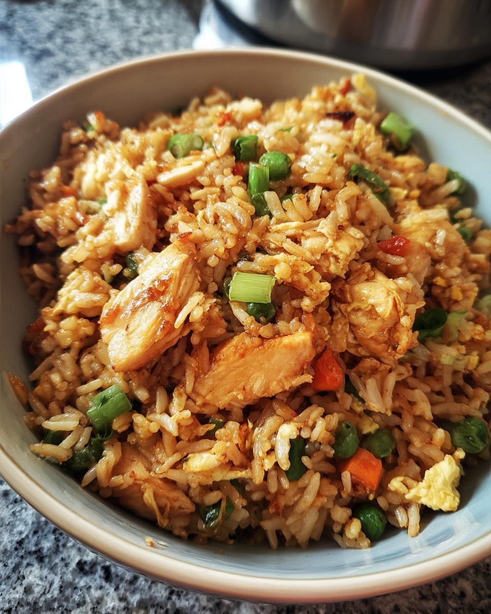 Hibachi Chicken Fried Rice - detail 2