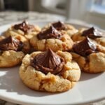 Holiday Peanut Butter Blossom Cookies Recipe