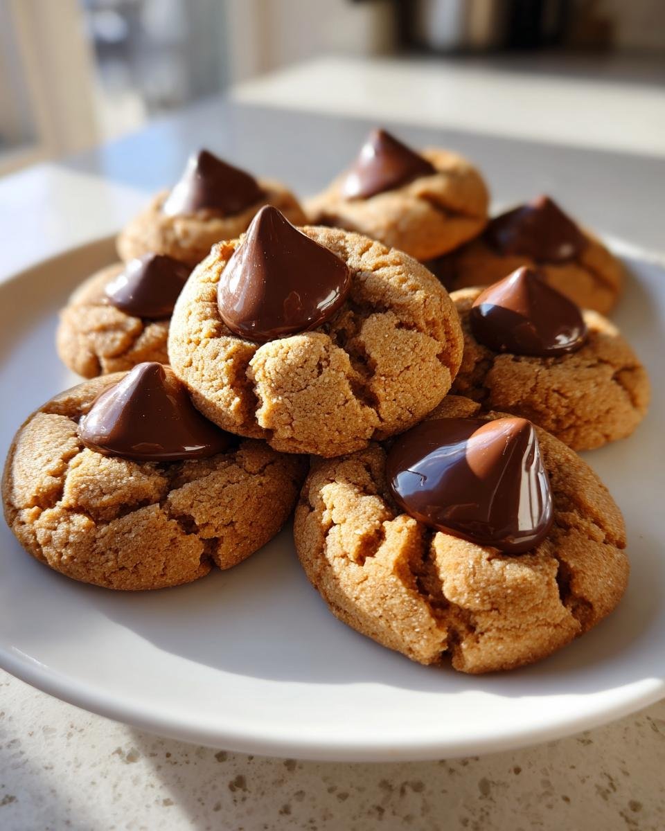 Holiday Peanut Butter Blossom Cookies Recipe - detail 2