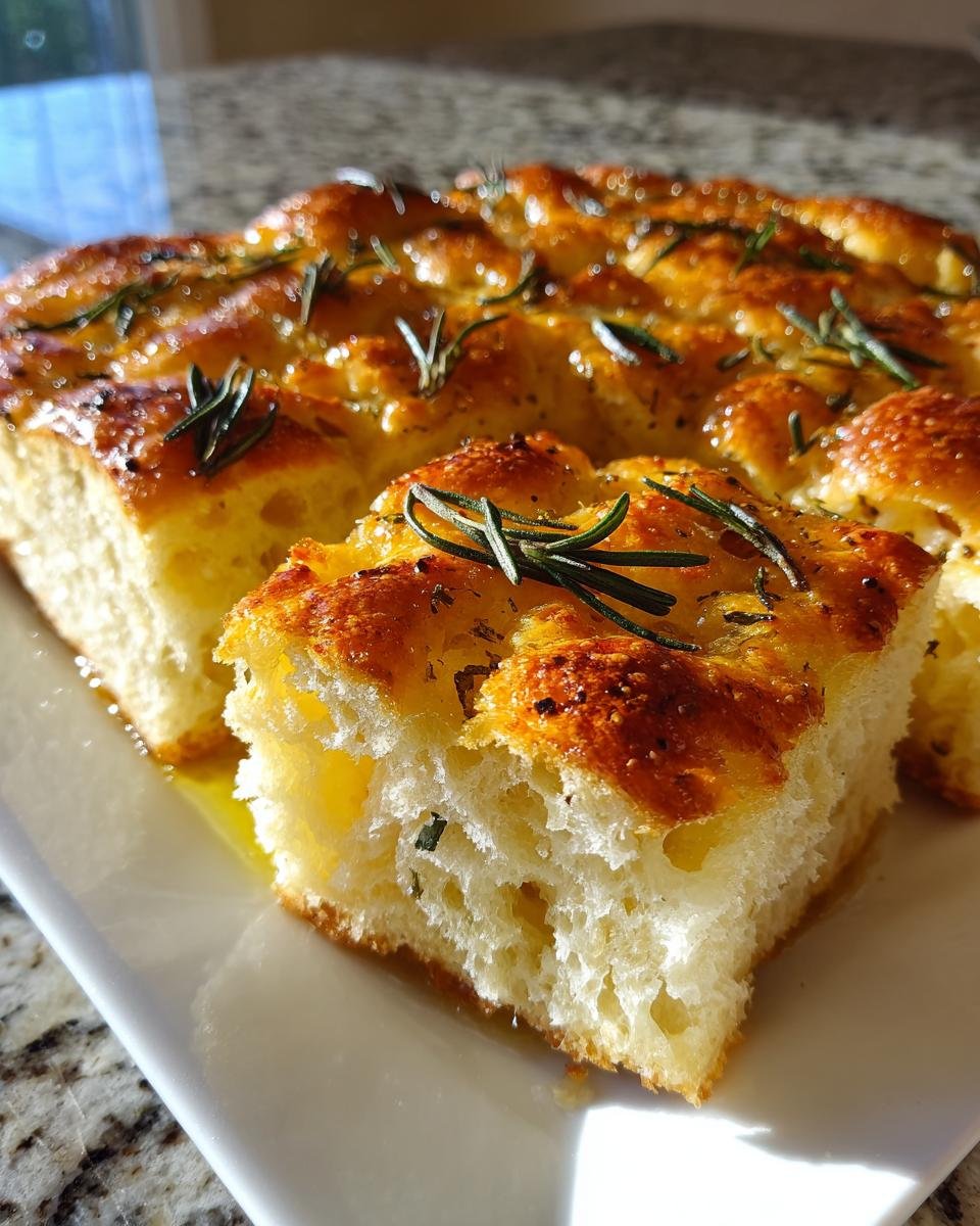 Homemade Focaccia Bread in Minutes - detail 1