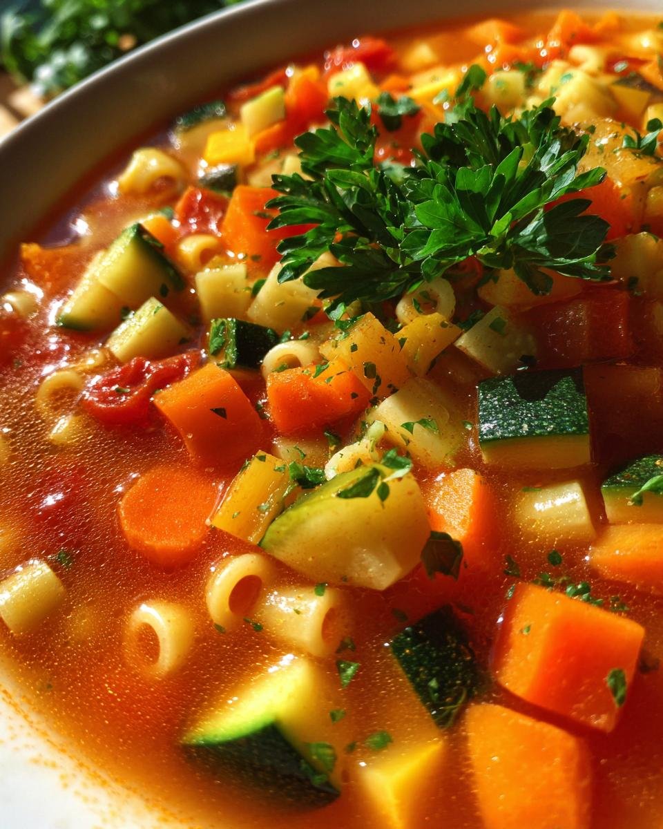 Italian Penicillin Soup - detail 1