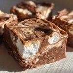 Marshmallow Swirl Fudge