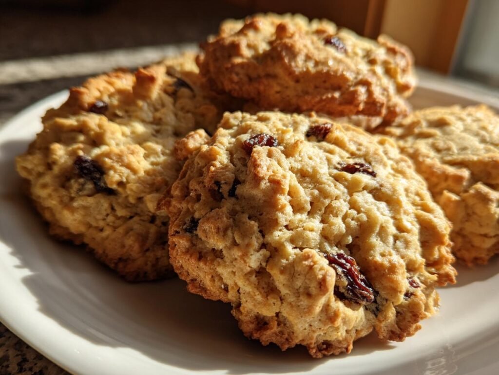 Oatmeal raisin cookies chewy