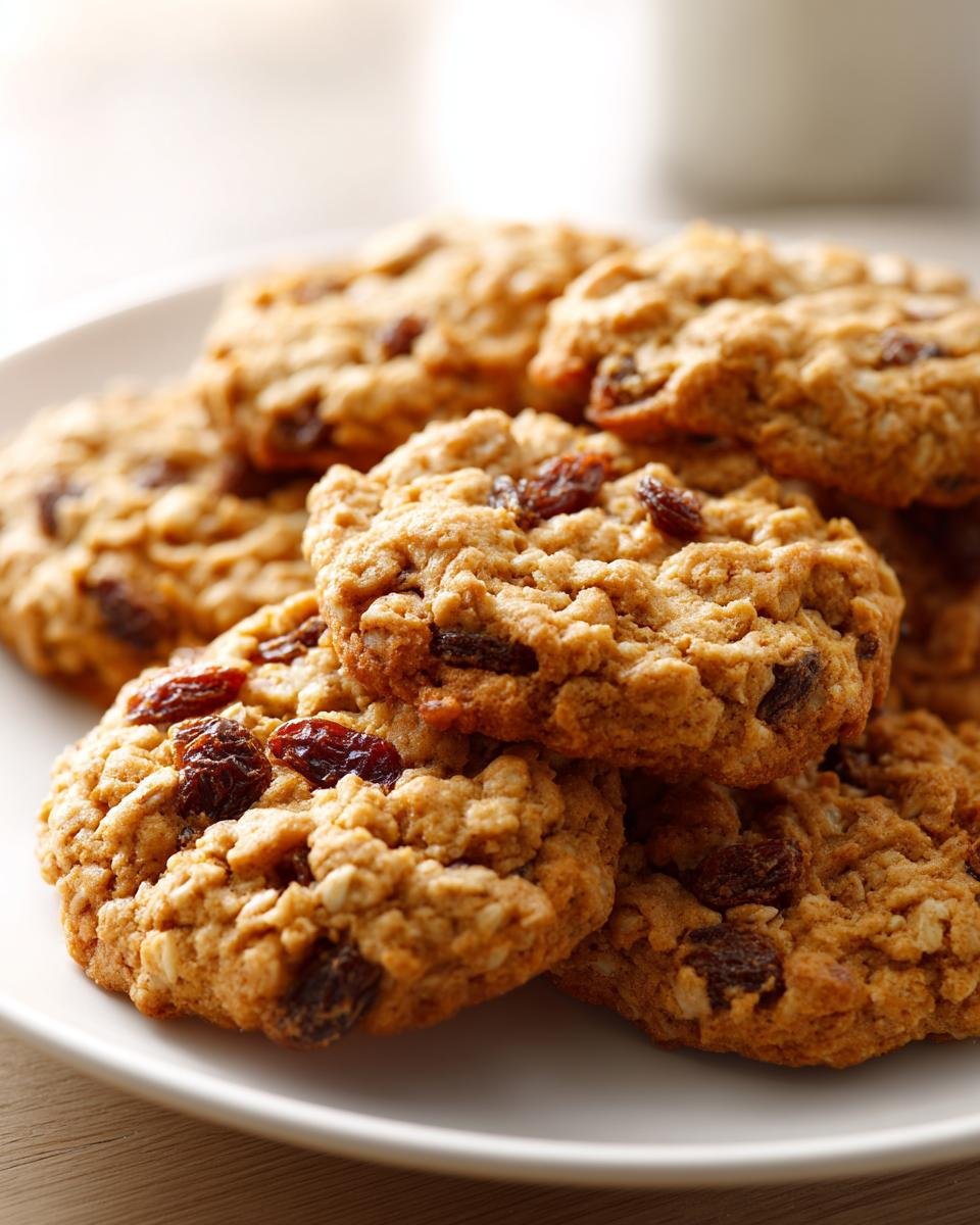 Oatmeal raisin cookies chewy - detail 2