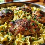 One Pan Chicken with Buttered Noodles