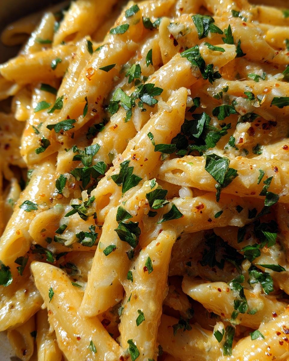 One Pot Creamy Garlic Pasta - detail 1