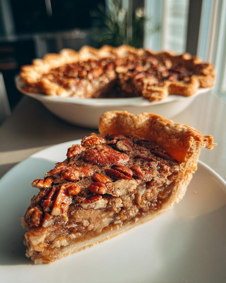 Pecan Cream Pie - detail 2