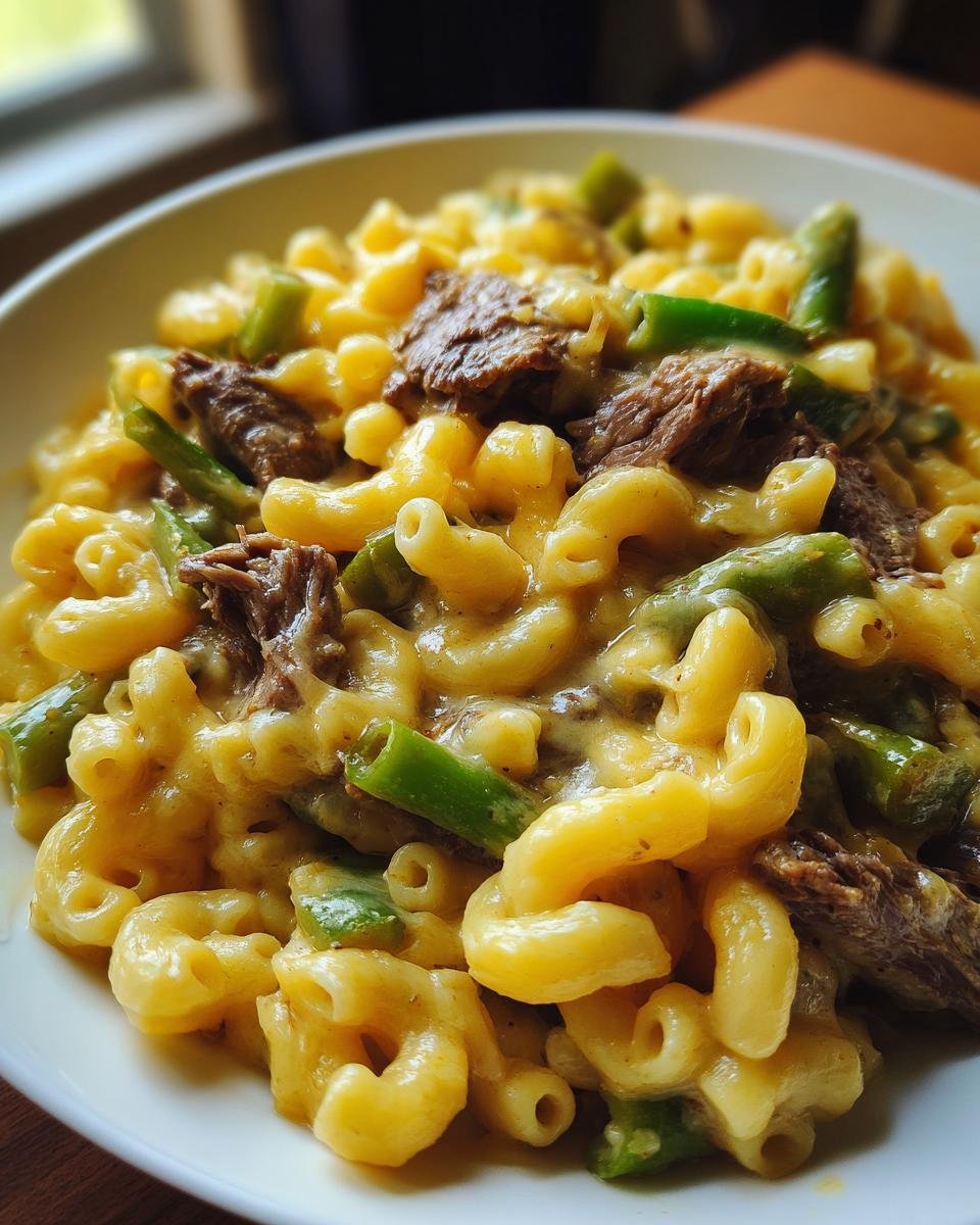 Philly Cheesesteak Mac & Cheese - detail 1