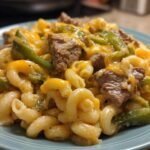 Philly Cheesesteak Mac & Cheese