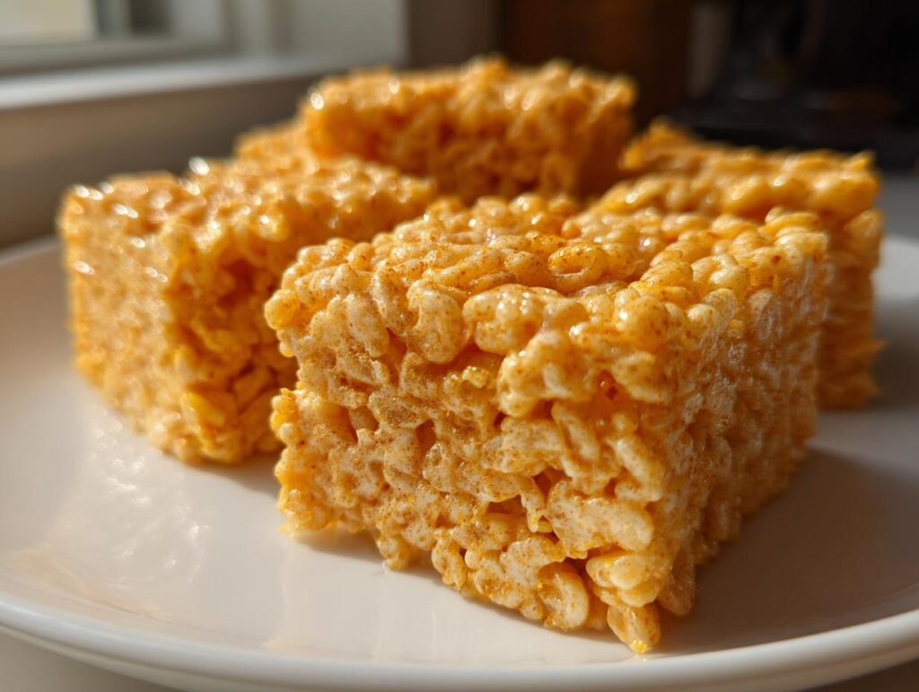Pumpkin Spice Rice Krispie Treats