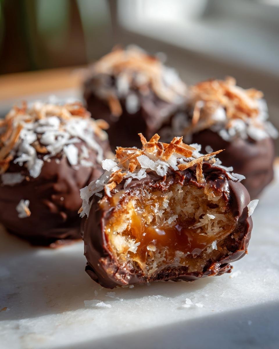Samoa Truffles Caramel Coconut - detail 1