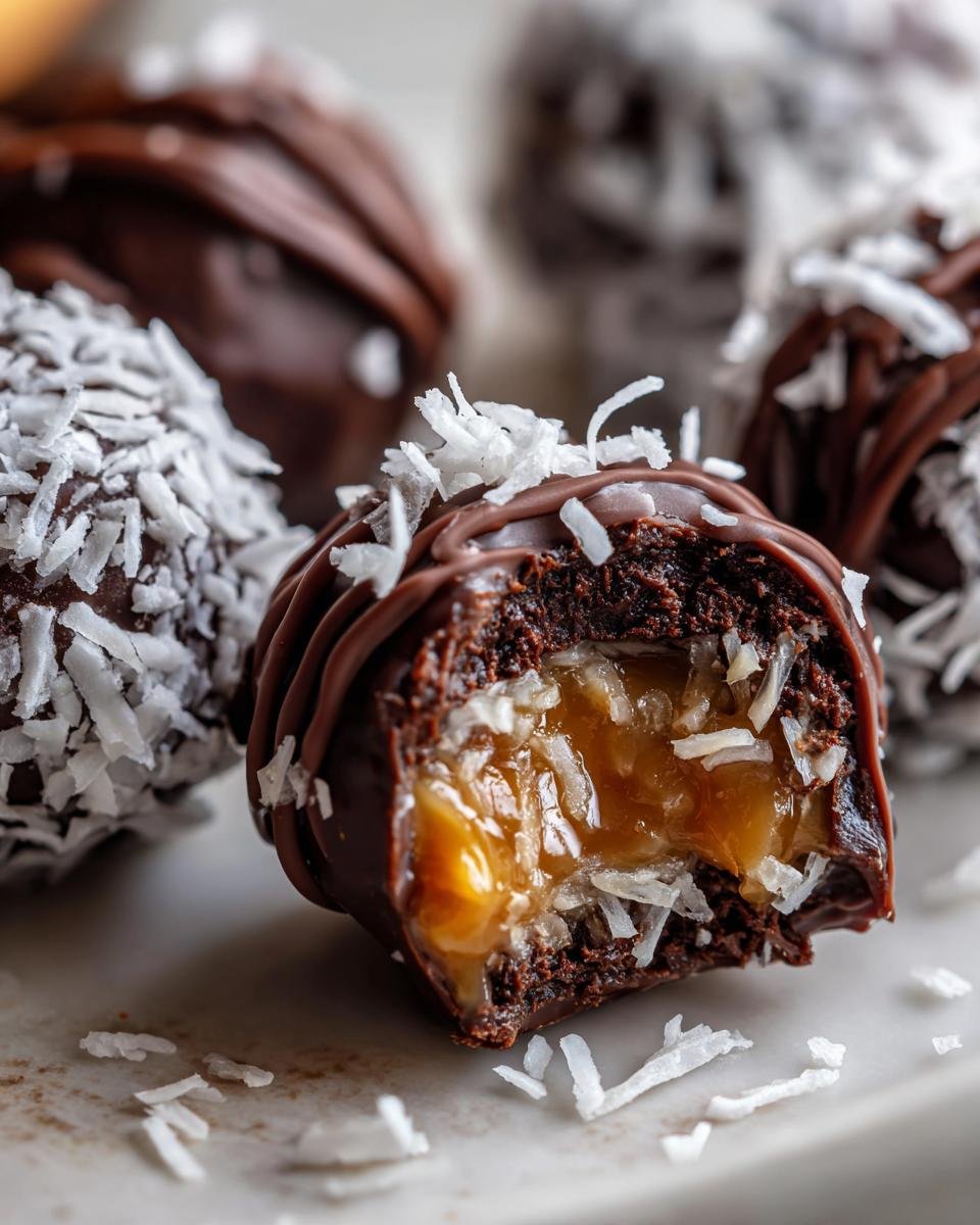 Samoa Truffles Caramel Coconut - detail 2