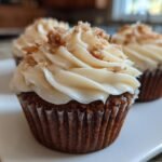Soft Gingerbread Cupcakes With Creamy Frosting