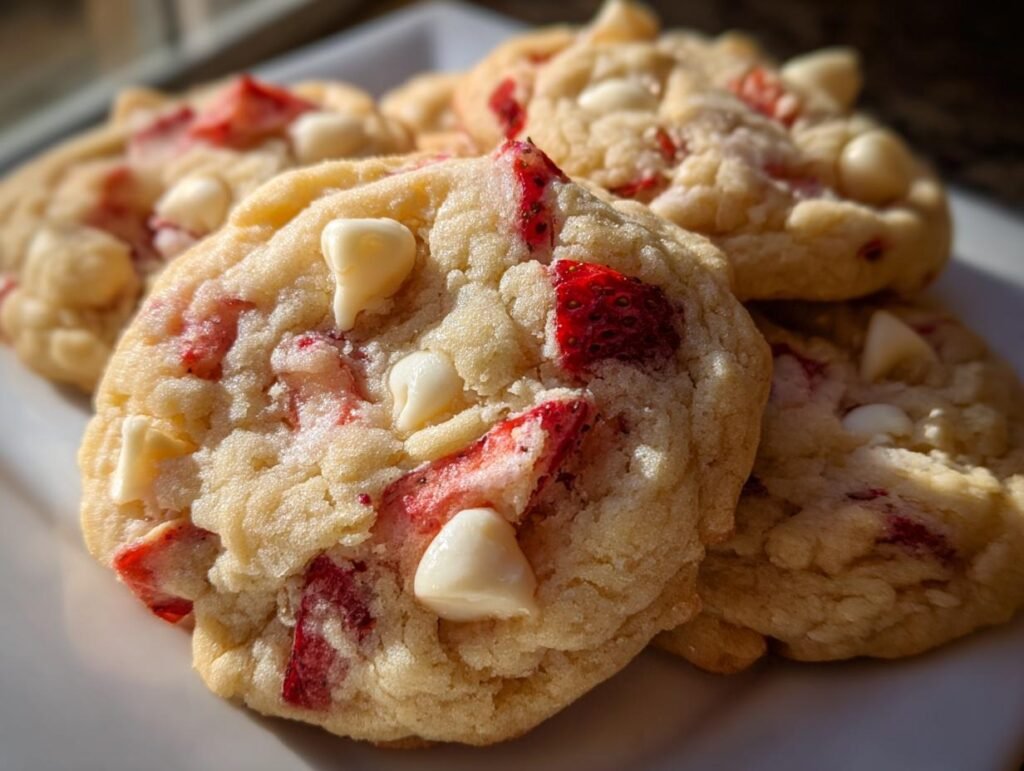 Strawberry Cheesecake Cookies Recipe with Homemade