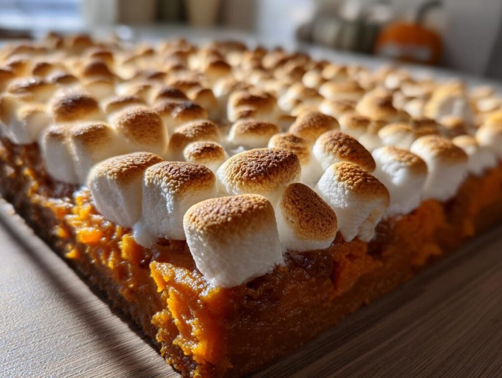 Sweet Potato Casserole with Marshmallows