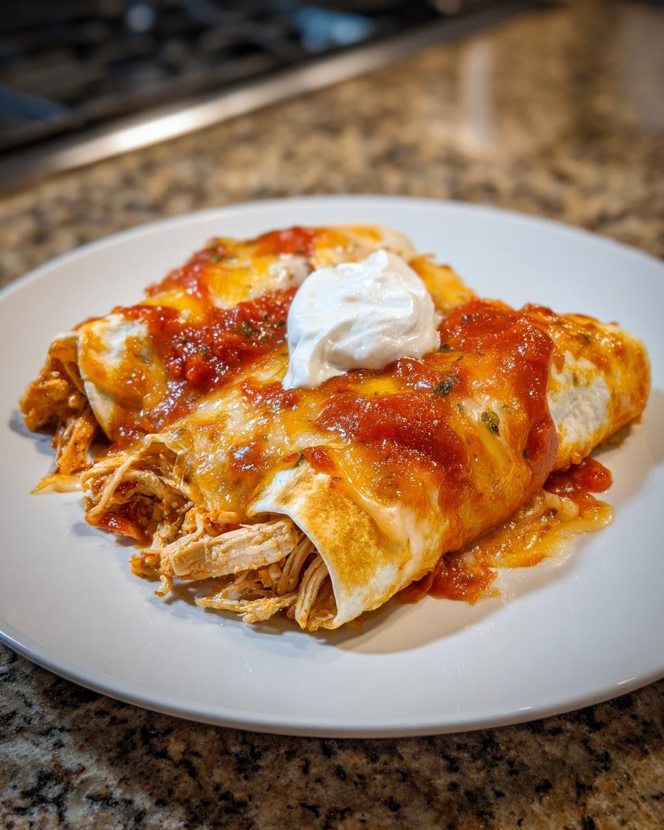 Ultimate Quick and Easy Chicken Enchiladas Recipe - detail 1