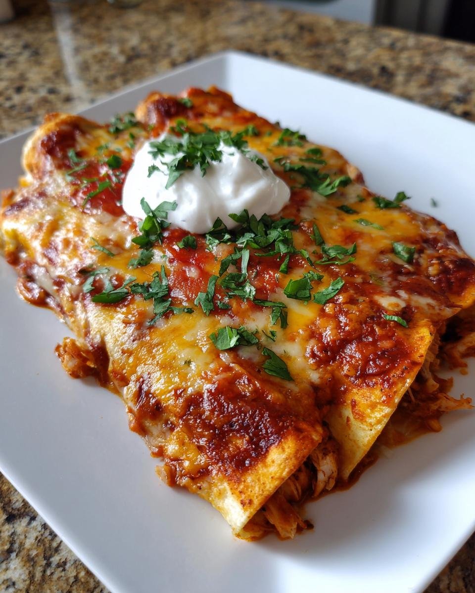 Ultimate Quick and Easy Chicken Enchiladas Recipe - detail 2
