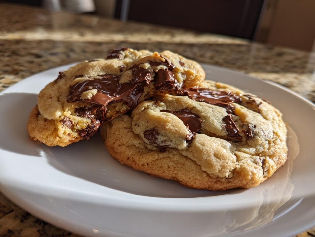 Ultra Thick Bakery Style Chocolate Chip Cookies