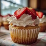 Irresistible Fresh Strawberry Cupcakes