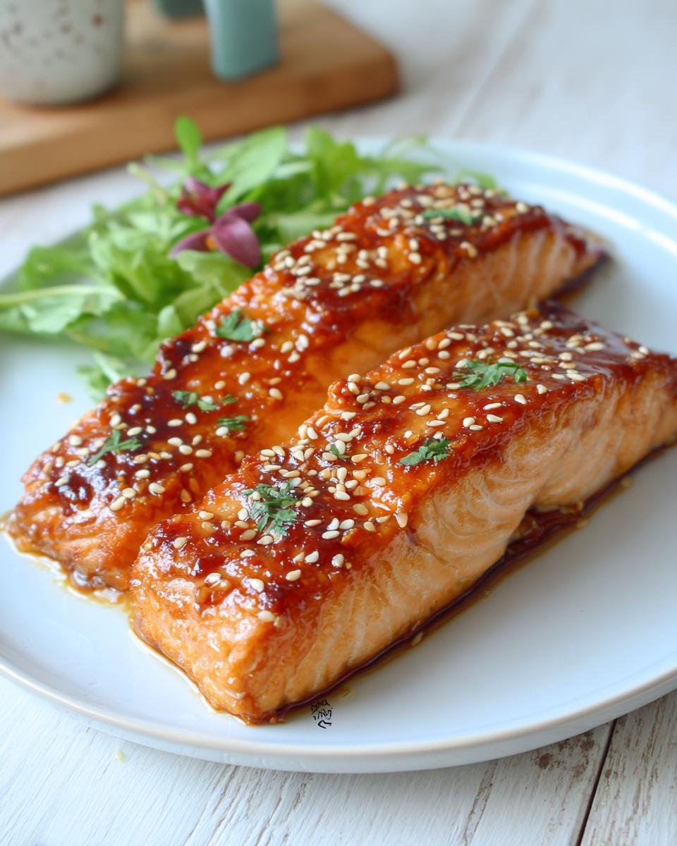 This Quick Air Fryer Teriyaki Glazed Salmon is Perfect for Any Dinner Occasion! - detail 1