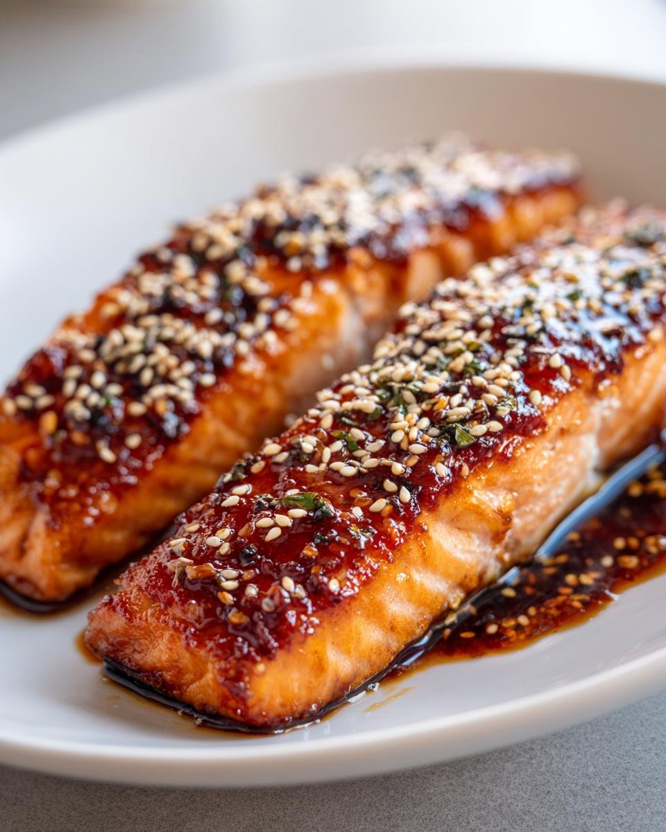 This Quick Air Fryer Teriyaki Glazed Salmon is Perfect for Any Dinner Occasion! - detail 2