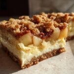 Apple Crumble Cheesecake