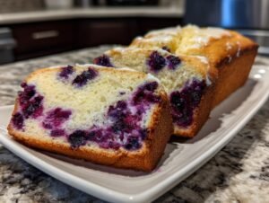 Blueberry Cream Cheese Bread