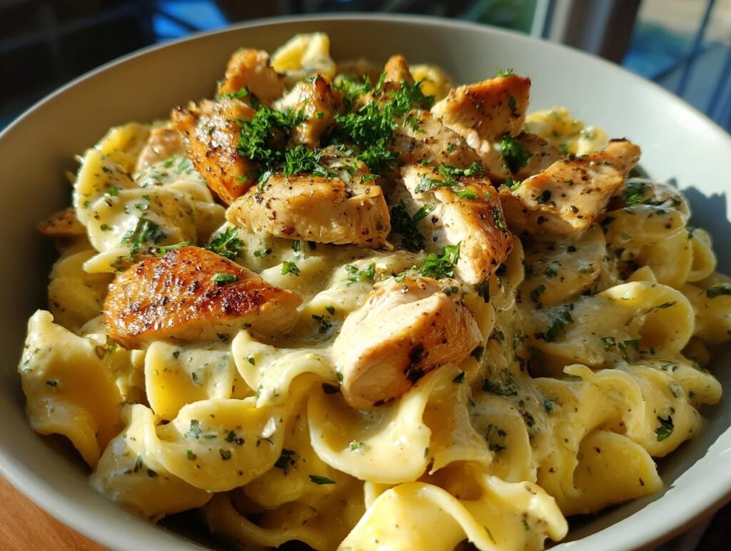 Chicken Buttered Noodles