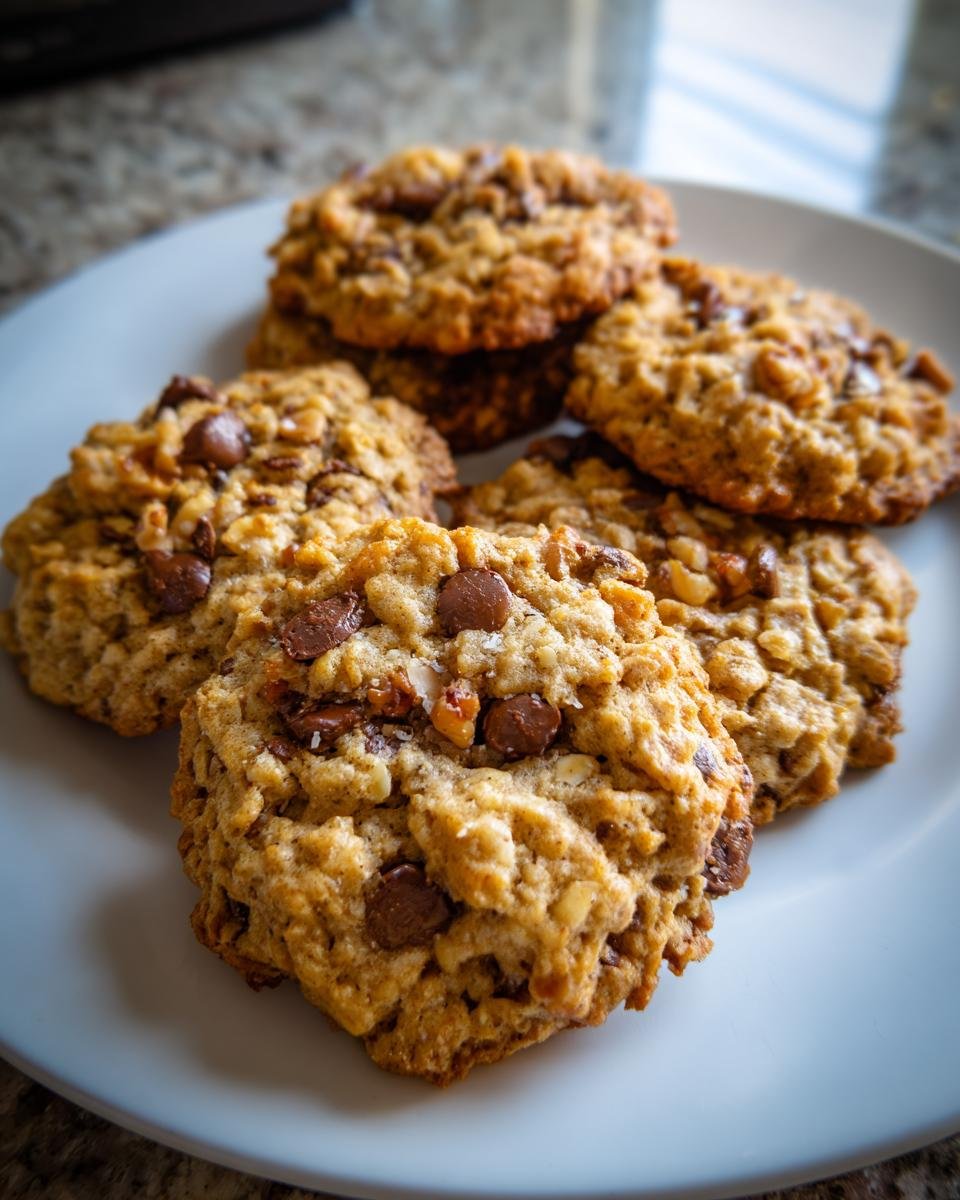 Chocolate Chip Banana Oatmeal Cookies - detail 1