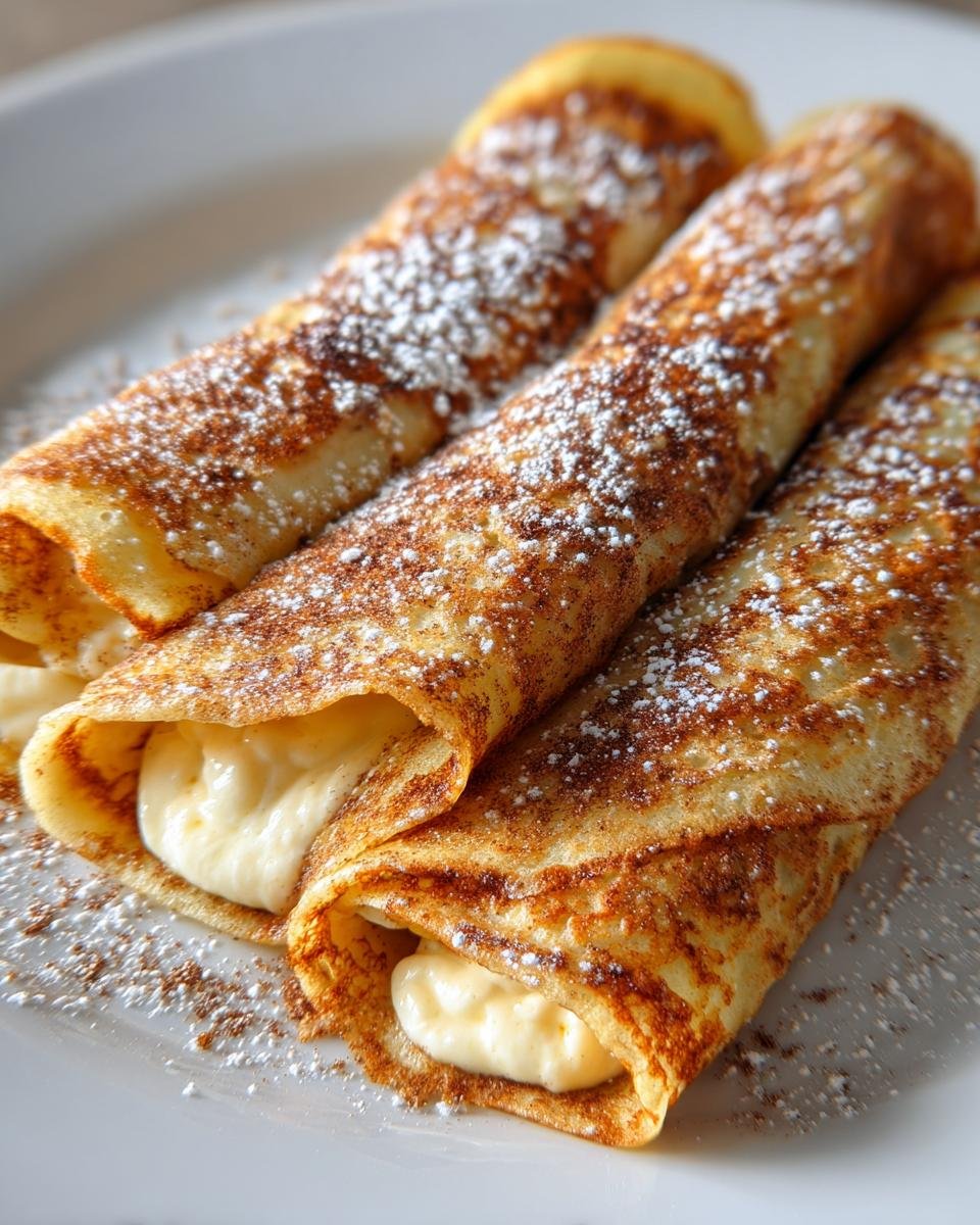 Cinnamon Roll Protein Crepes - detail 2