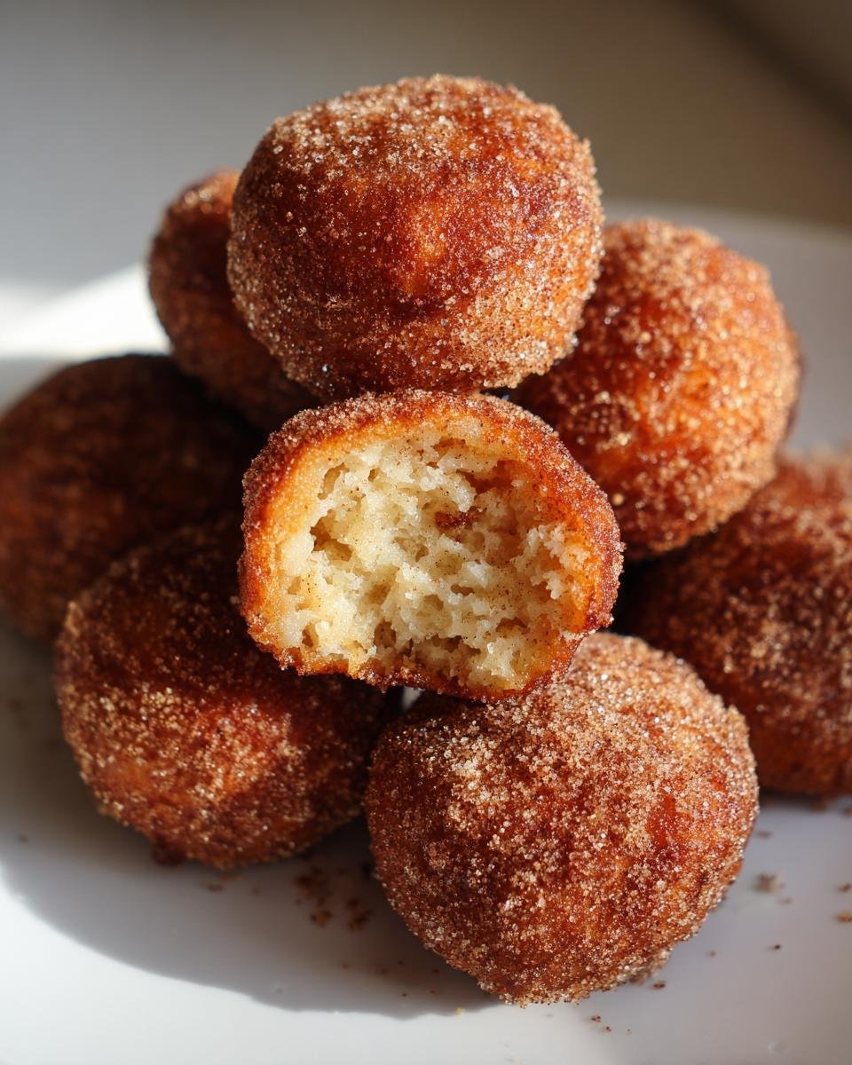 Cinnamon Sugar Donut Holes - detail 1