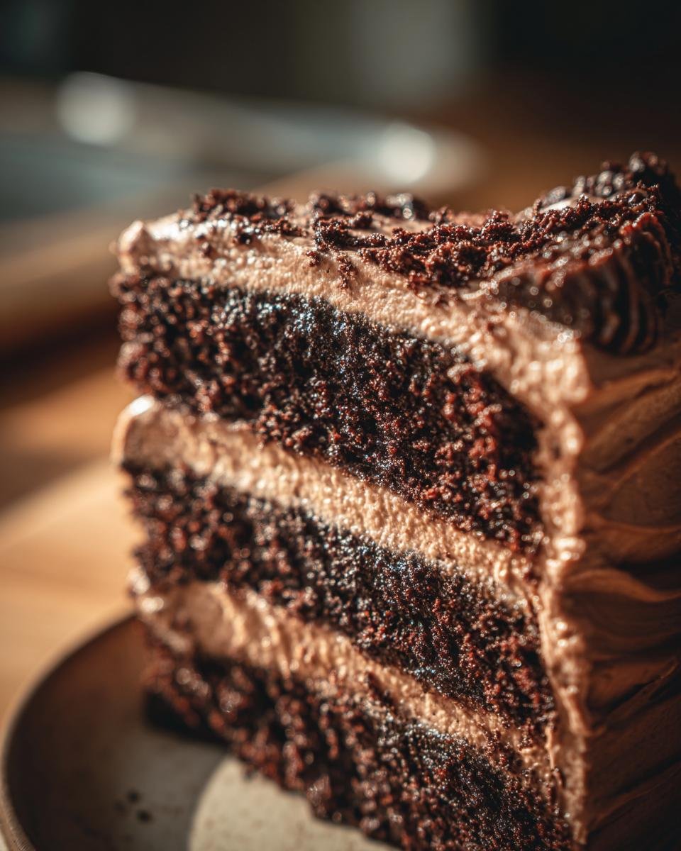 Coffee Chocolate Cake - detail 1