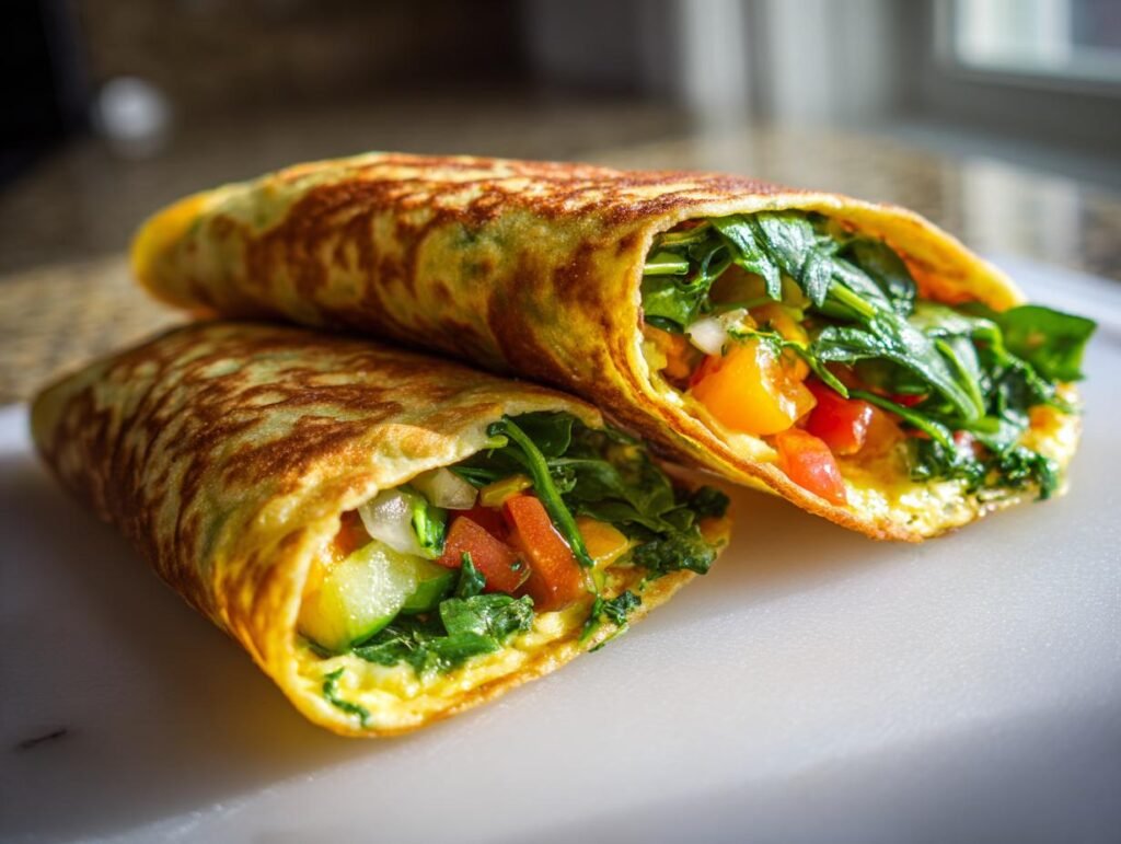 Cottage Cheese Wraps