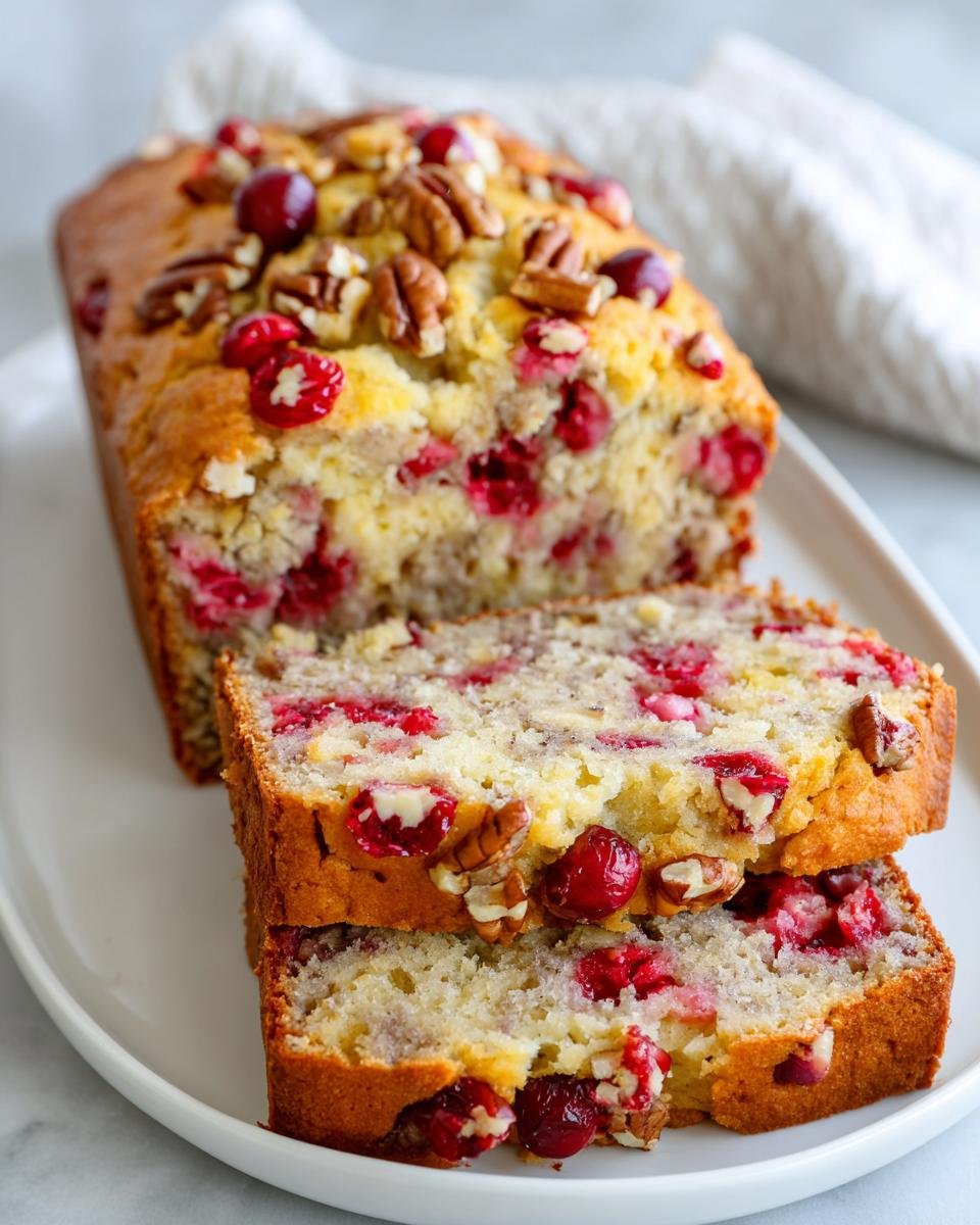 Cranberry Banana Bread - detail 1