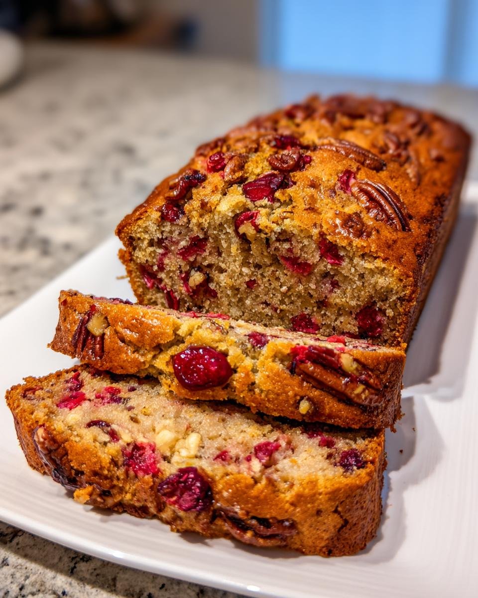 Cranberry Banana Bread - detail 2