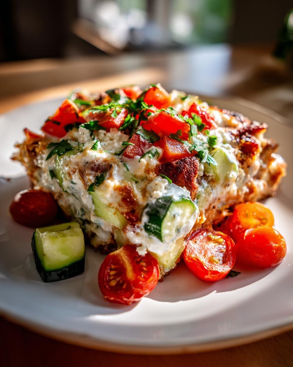 Dump-and-Bake Chicken Tzatziki Casserole - detail 1