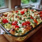 Dump-and-Bake Chicken Tzatziki Casserole