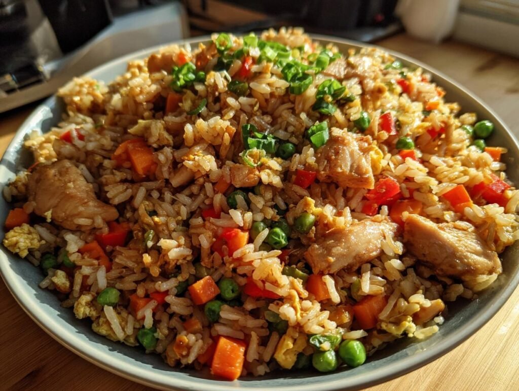 Easy Chicken Fried Rice