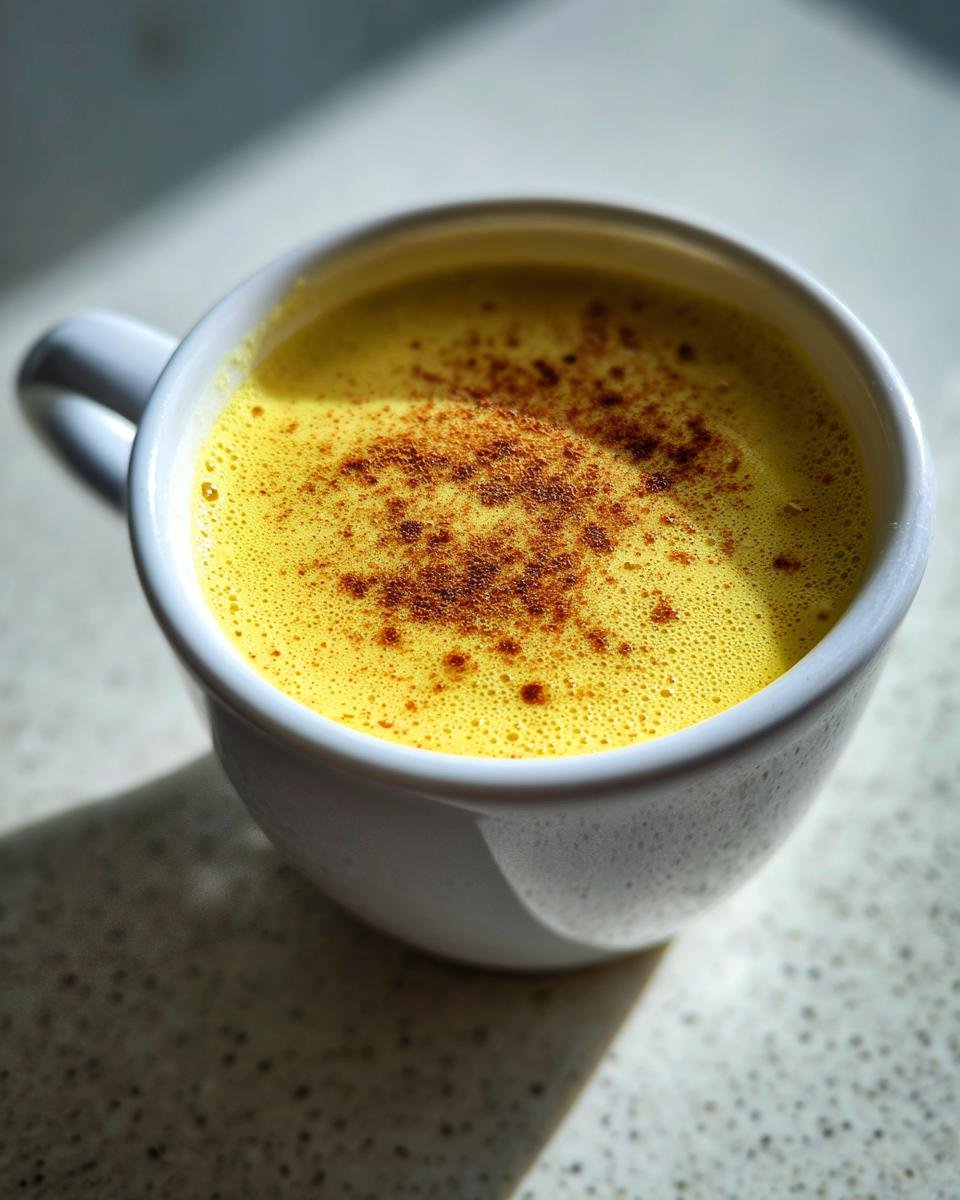 Golden Turmeric Milk - detail 1