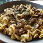Ground Beef Stroganoff