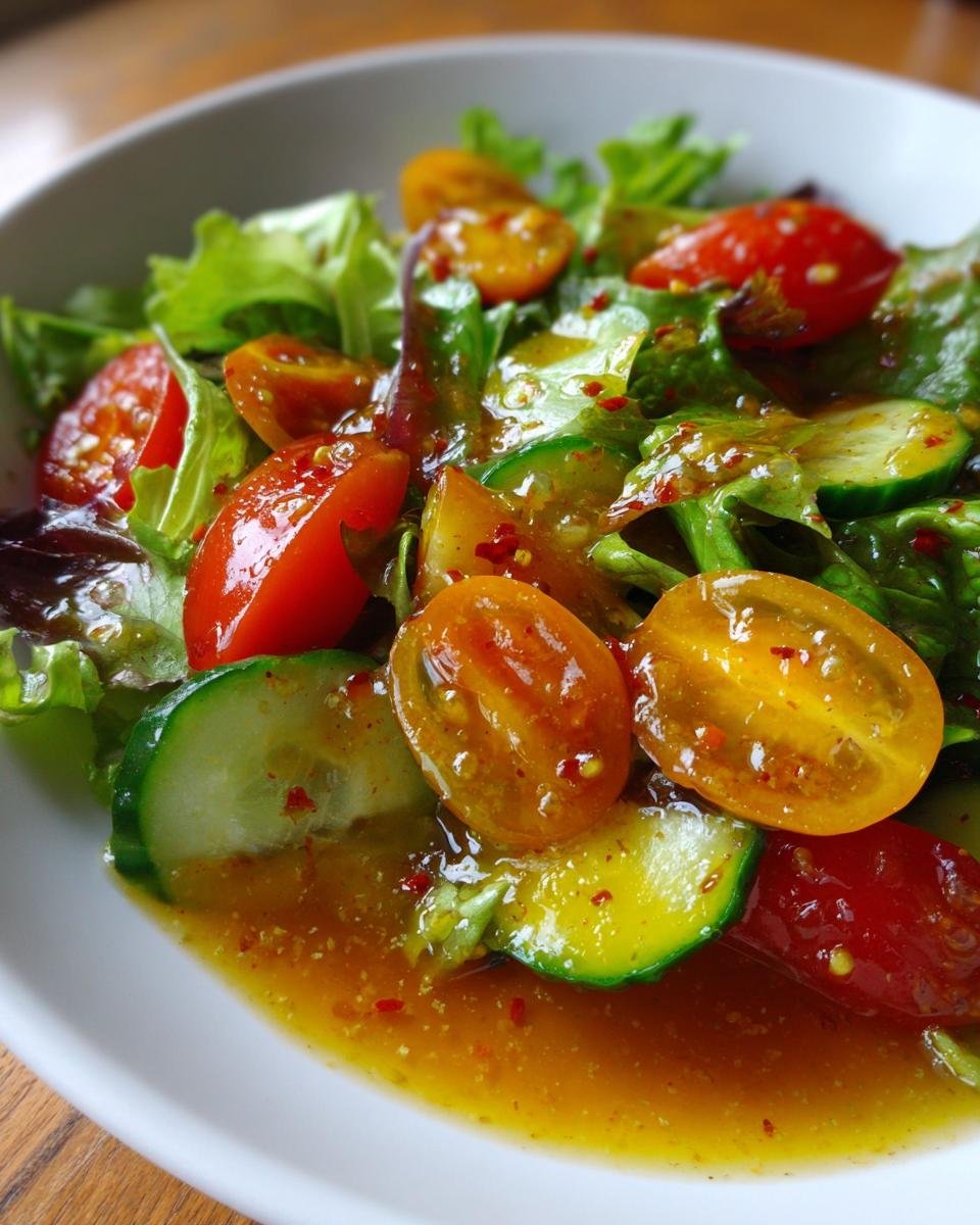 Honey Lemon Vinaigrette Salad Dressing - detail 1