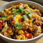 Instant Pot Weeknight Chicken and Rice Burrito Bowls