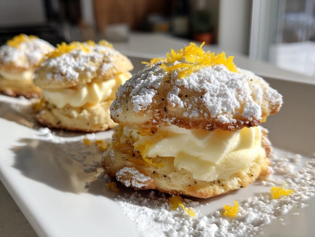 Lemon Poppy Seed Cheesecake Cookies
