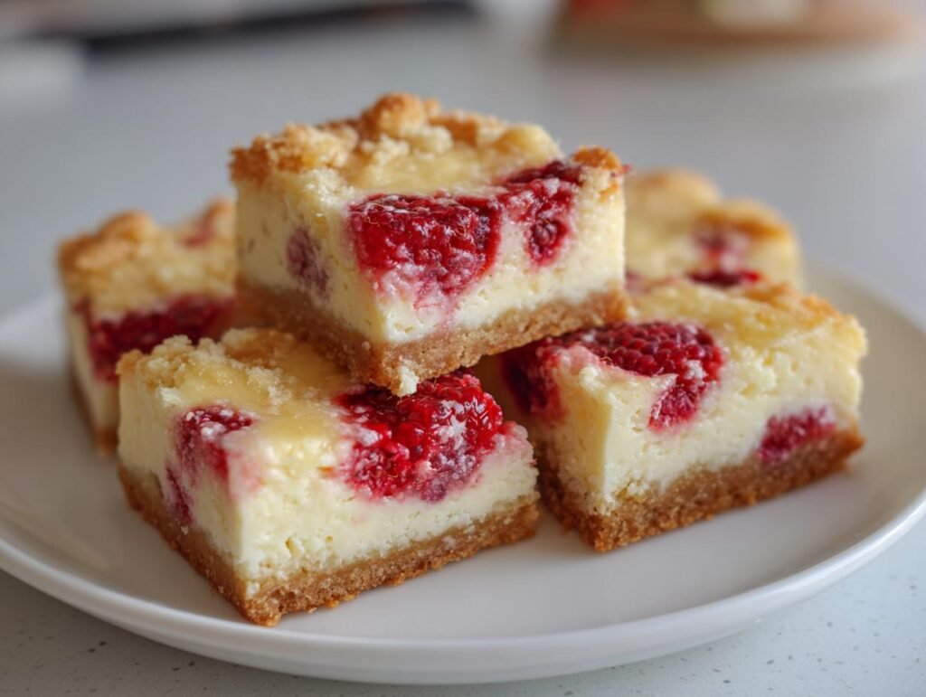 Lemon-Raspberry Cream Cheese Bars