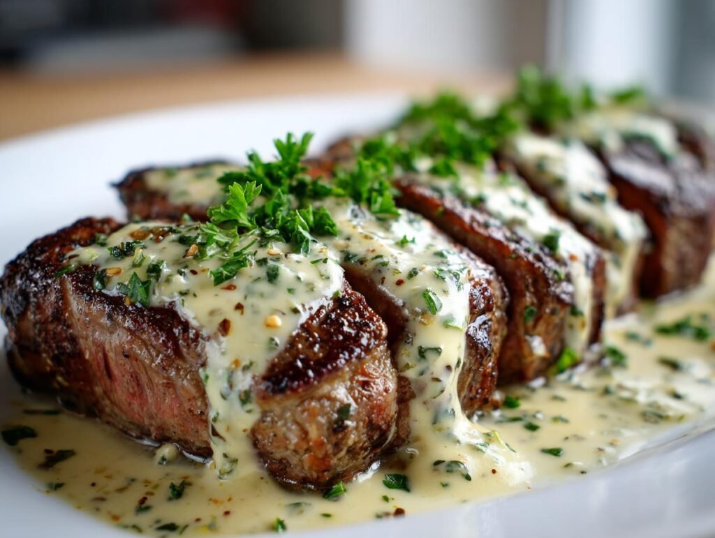 Mastering Garlic Butter Steak With Parmesan Cream Sauce